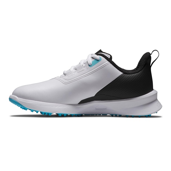 FootJoy Fuel Junior Junior Golfschuhe, weiss/schwarz/blau