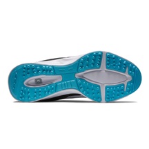 FootJoy Fuel Junior Junior Golfschuhe, weiss/schwarz/blau
