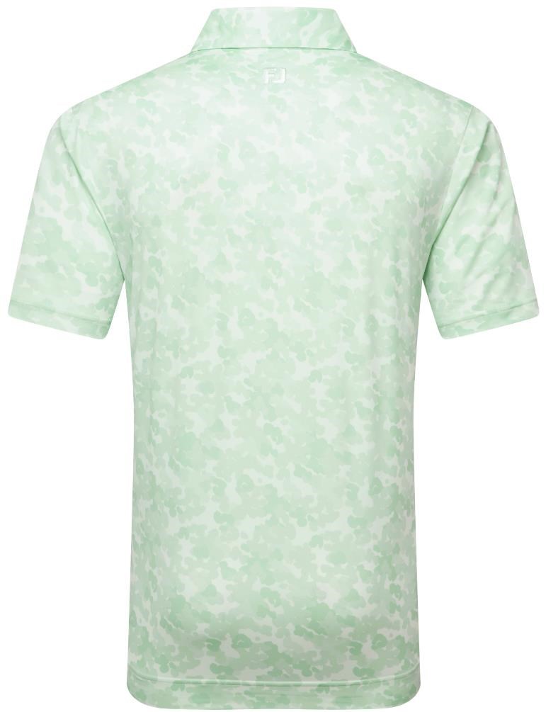 FootJoy Pop Camo Lisle Herren polo, pistachio