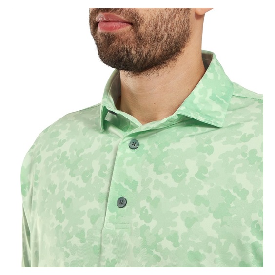 FootJoy Pop Camo Lisle Herren polo, pistachio
