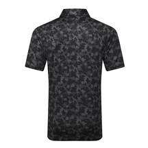 FootJoy Pop Camo Lisle Herren polo, schwarz