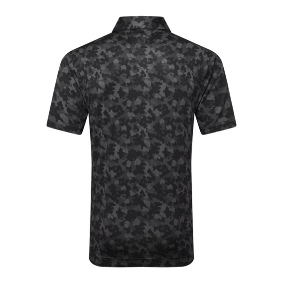 FootJoy Pop Camo Lisle Herren polo, schwarz