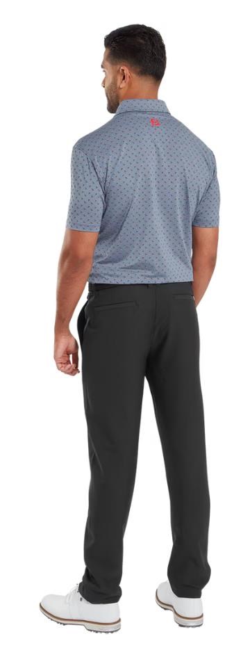 FootJoy Flower Bud Foulard Lisle Poloshirt, flint