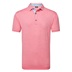 FootJoy Heather Lisle with Trim Herren Poloshirt, rosa