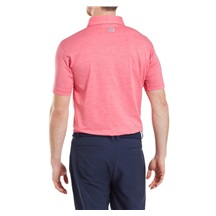 FootJoy Heather Lisle with Trim Herren Poloshirt, rosa
