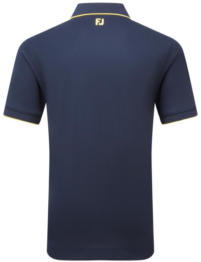 FootJoy Tipped Pique Herren Poloshirt, dunkelblau