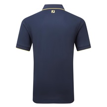 FootJoy Tipped Pique Herren Poloshirt, dunkelblau