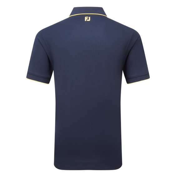 FootJoy Tipped Pique Herren Poloshirt, dunkelblau