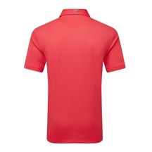 FootJoy Stretch Pique Solid Herren Poloshirt, hibiscus