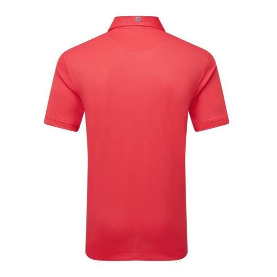 FootJoy Stretch Pique Solid Herren Poloshirt, hibiscus