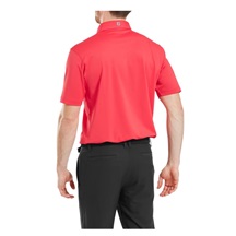 FootJoy Stretch Pique Solid Herren Poloshirt, hibiscus