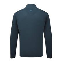 FootJoy Drirelease Button Placket Herren Knopfleisten Pullover, dark denim