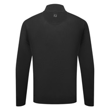 FootJoy Drirelease Button Placket Herren Knopfleisten Pullover, schwarz