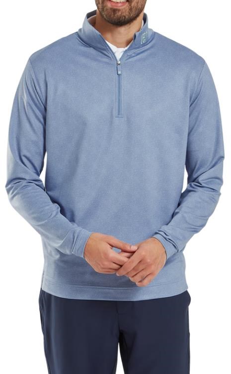FootJoy Speckle Print Chill-Out Herren Sweatshirt, blau