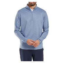 FootJoy Speckle Print Chill-Out Herren Sweatshirt, blau