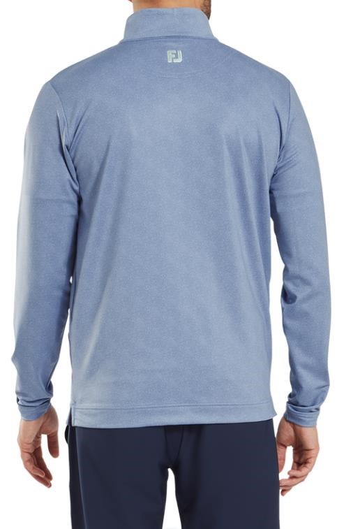 FootJoy Speckle Print Chill-Out Herren Sweatshirt, blau