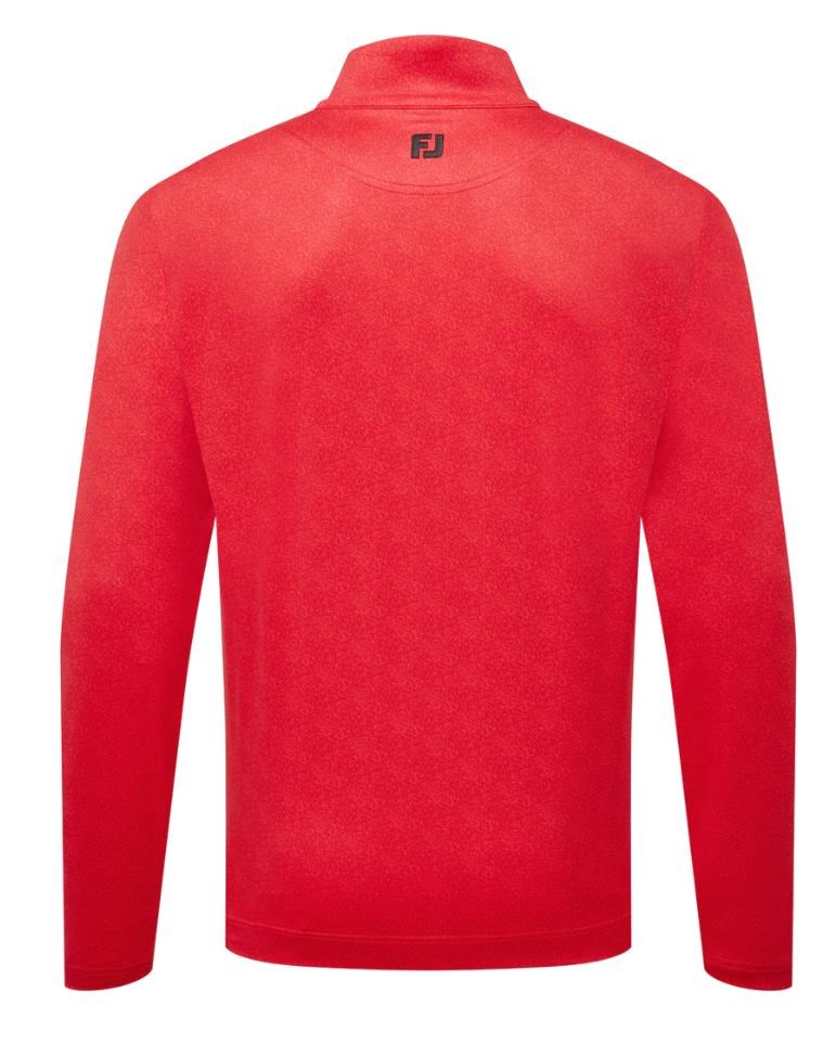 FootJoy Speckle Print Chill-Out Herren Sweatshirt, rot
