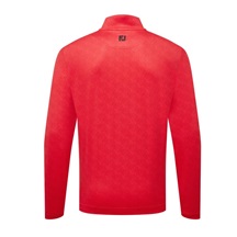 FootJoy Speckle Print Chill-Out Herren Sweatshirt, rot