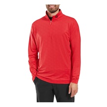 FootJoy Speckle Print Chill-Out Herren Sweatshirt, rot