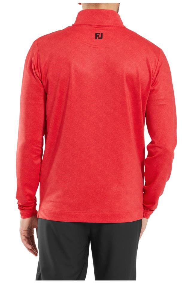 FootJoy Speckle Print Chill-Out Herren Sweatshirt, rot