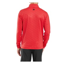 FootJoy Speckle Print Chill-Out Herren Sweatshirt, rot
