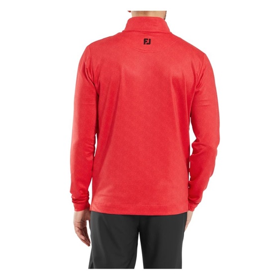 FootJoy Speckle Print Chill-Out Herren Sweatshirt, rot