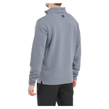 FootJoy Quilt Texture Chill-Out Herren Sweatshirt, flint
