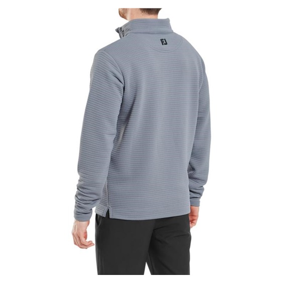 FootJoy Quilt Texture Chill-Out Herren Sweatshirt, flint