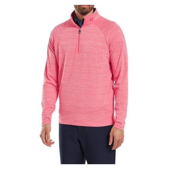 FootJoy Wave Jacquard Chill-Out Herren Sweatshirt, rosa