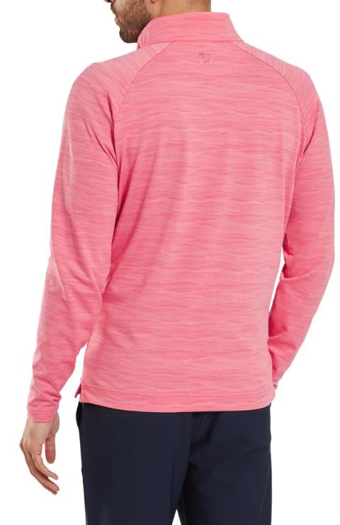 FootJoy Wave Jacquard Chill-Out Herren Sweatshirt, rosa