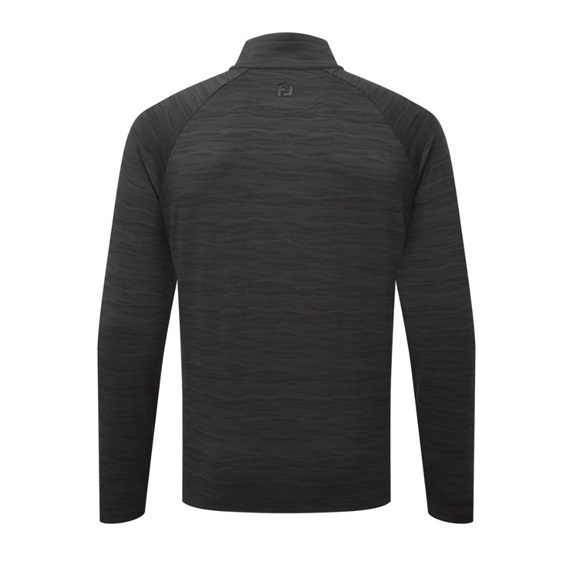 FootJoy Wave Jacquard Chill-Out Herren Sweatshirt, schwarz