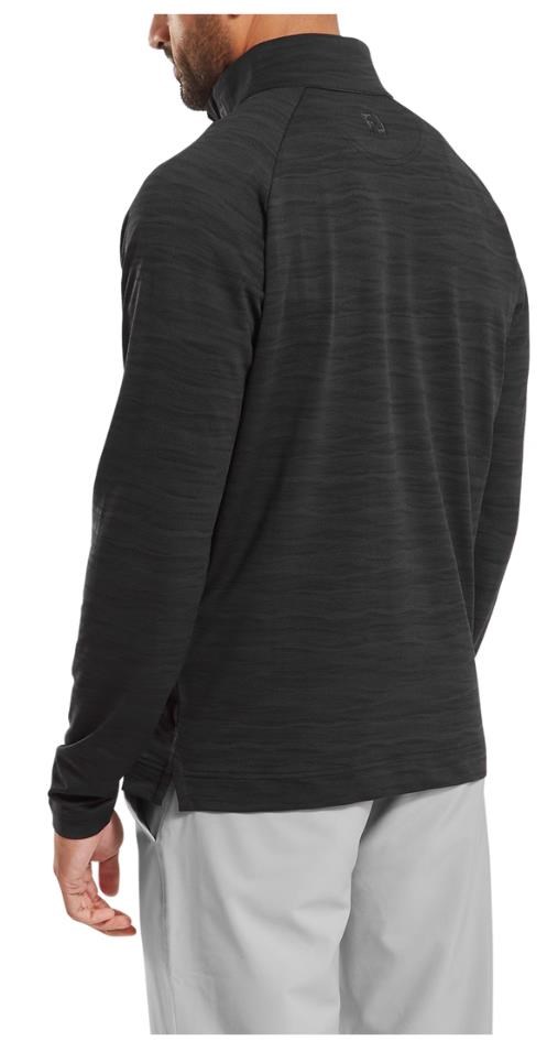 FootJoy Wave Jacquard Chill-Out Herren Sweatshirt, schwarz