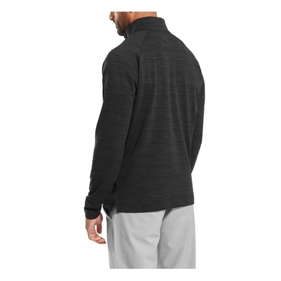 FootJoy Wave Jacquard Chill-Out Herren Sweatshirt, schwarz