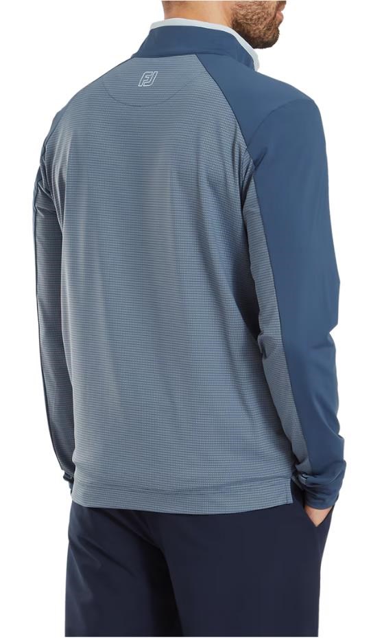 FootJoy TempoSeries Mixed Texture Chill-Out Herren Sweatshirt, dunkelblau