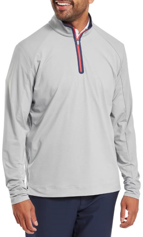 FootJoy TempoSeries Mixed Texture Chill-Out Herren Sweatshirt, grau