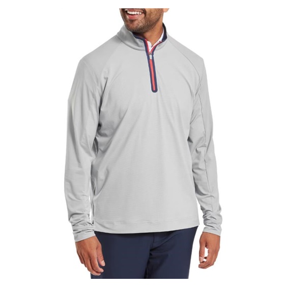 FootJoy TempoSeries Mixed Texture Chill-Out Herren Sweatshirt, grau
