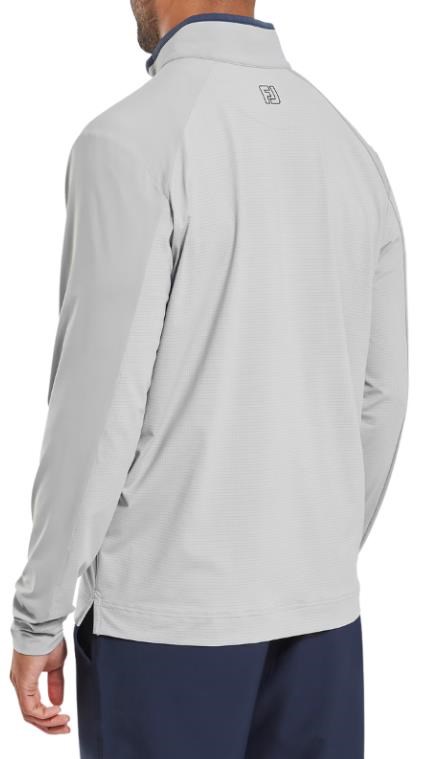 FootJoy TempoSeries Mixed Texture Chill-Out Herren Sweatshirt, grau