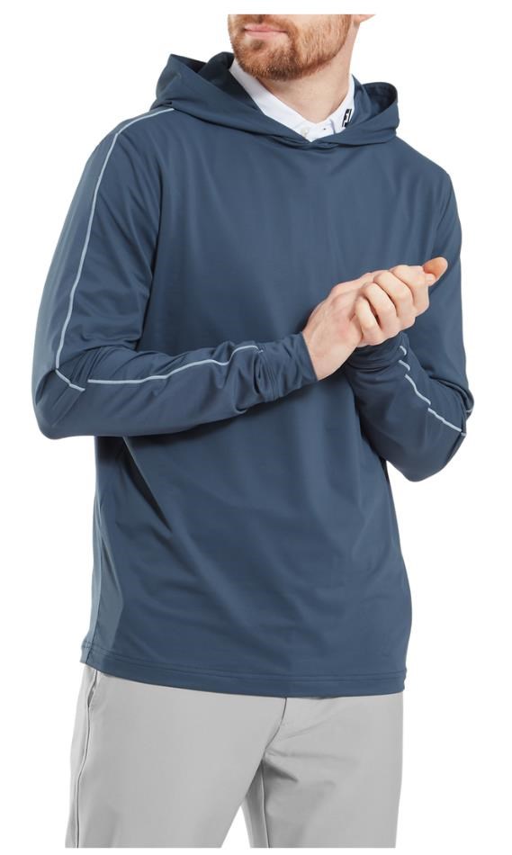 FootJoy TempoSeries Sonnenblock Hoodie Herren Sweatshirt, dunkelblau