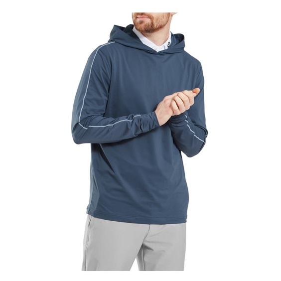 FootJoy TempoSeries Sonnenblock Hoodie Herren Sweatshirt, dunkelblau