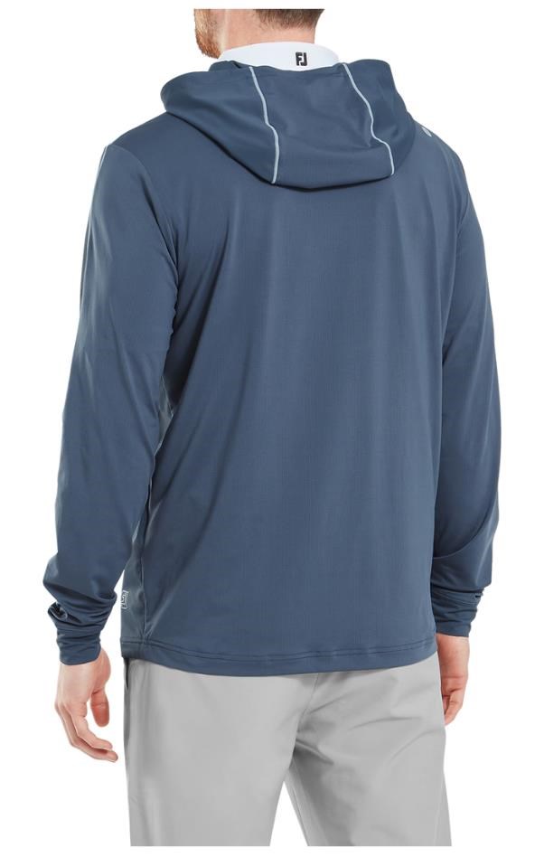FootJoy TempoSeries Sonnenblock Hoodie Herren Sweatshirt, dunkelblau