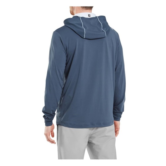 FootJoy TempoSeries Sonnenblock Hoodie Herren Sweatshirt, dunkelblau