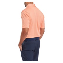 FootJoy Stretch Pique Solid Athletic Fit Herren Poloshirt, papaya