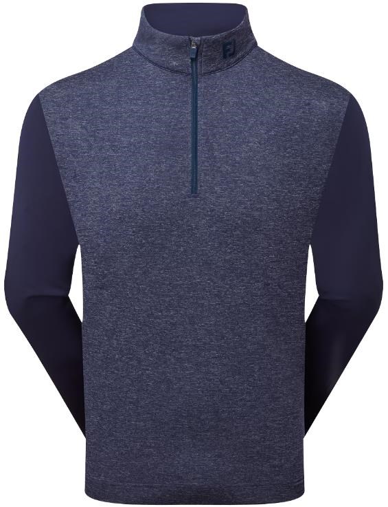 FootJoy Tonal Heather Chill-Out Herren Sweatshirt, dunkelblau