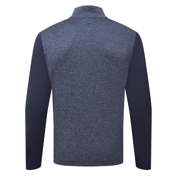 FootJoy Tonal Heather Chill-Out Herren Sweatshirt, dunkelblau
