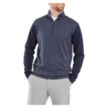 FootJoy Tonal Heather Chill-Out Herren Sweatshirt, dunkelblau