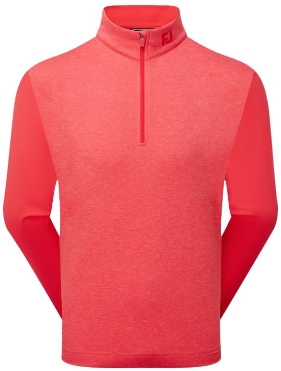 FootJoy Tonal Heather Chill-Out Herren Sweatshirt, rot