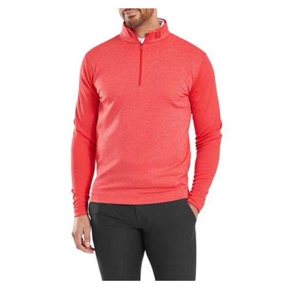 FootJoy Tonal Heather Chill-Out Herren Sweatshirt, rot