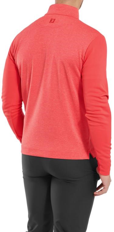 FootJoy Tonal Heather Chill-Out Herren Sweatshirt, rot
