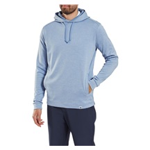 FootJoy Lightweight Hoodie Herren Sweatshirt, heather blue jay