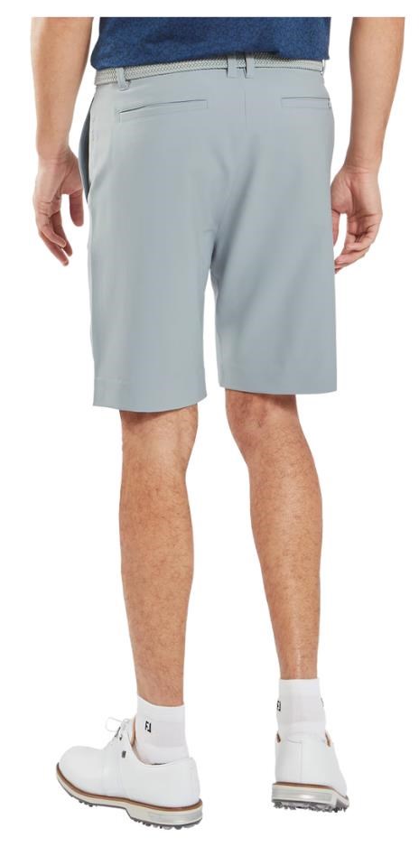 FootJoy Performance Tapered Fit Herren Golf Kurze Hosen, grau